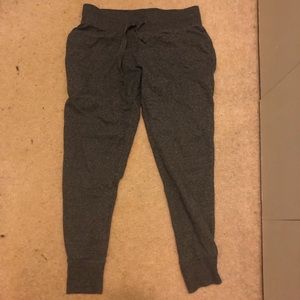 gray mta sweatpants size medium